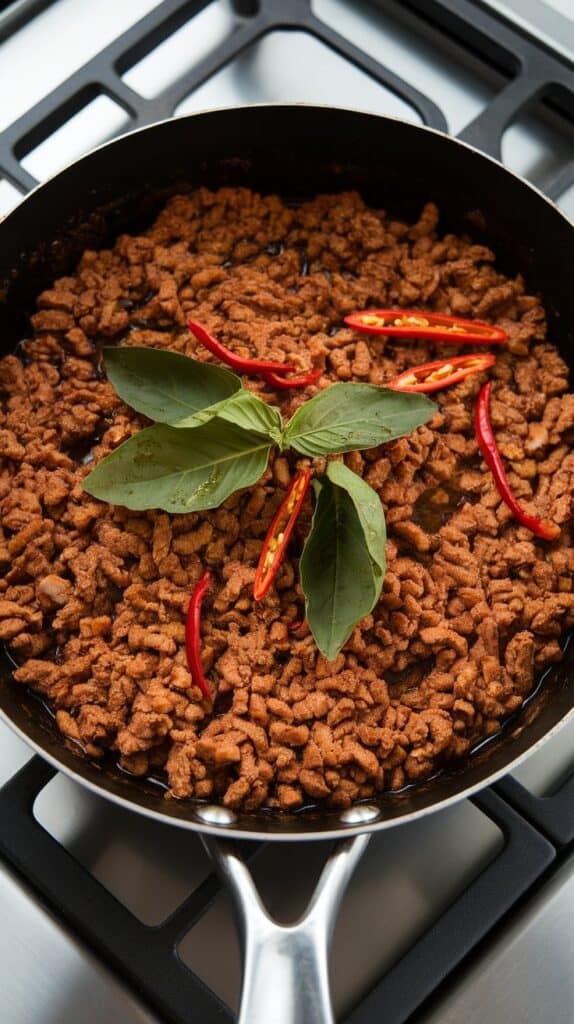 Spicy Thai Basil Chicken