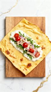 2-Ingredient Cottage Cheese Wraps