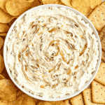 Caramelized Onion Cottage Cheese Dip