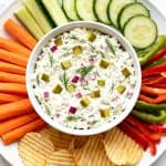 Dill-Pickle Ranch Cottage Cheese Dip