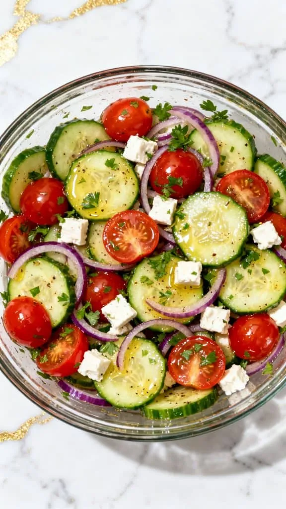 Cucumber Tomato Salad