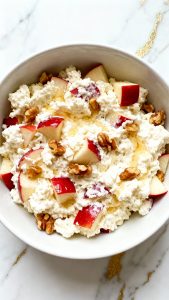 Apple Walnut Cottage Cheese Salad