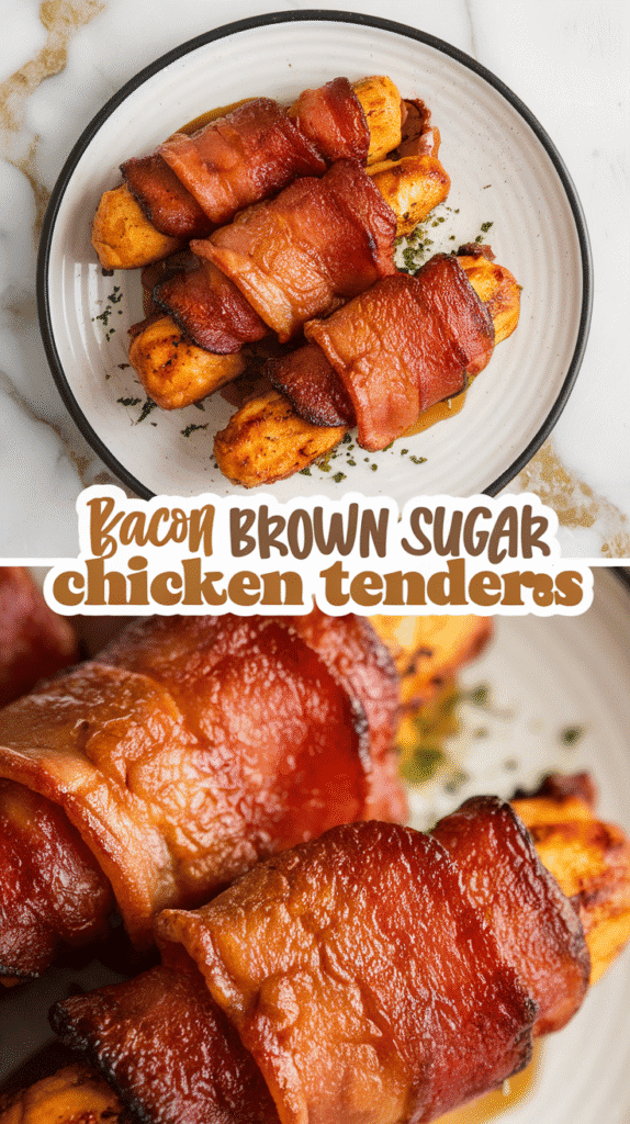 Bacon Brown Sugar Chicken Tenders