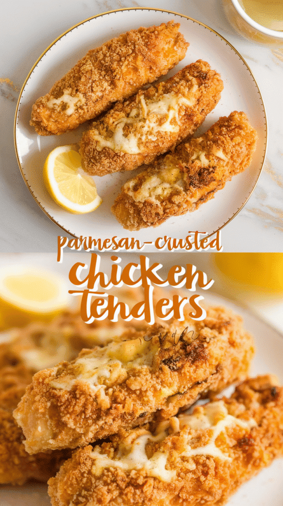 Parmesan-Crusted Chicken Tenders