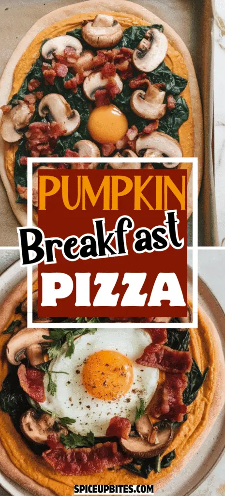 Pumpkin Breakfast Pizza 3