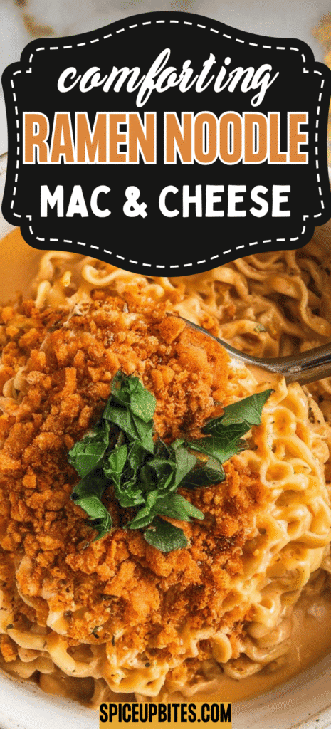 Ramen Noodle Mac & Cheese