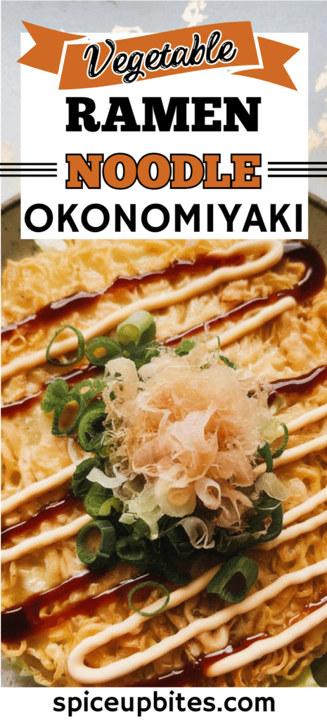 Ramen Noodle Okonomiyaki