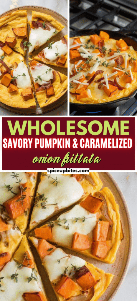 Savory Pumpkin & Caramelized Onion Frittata