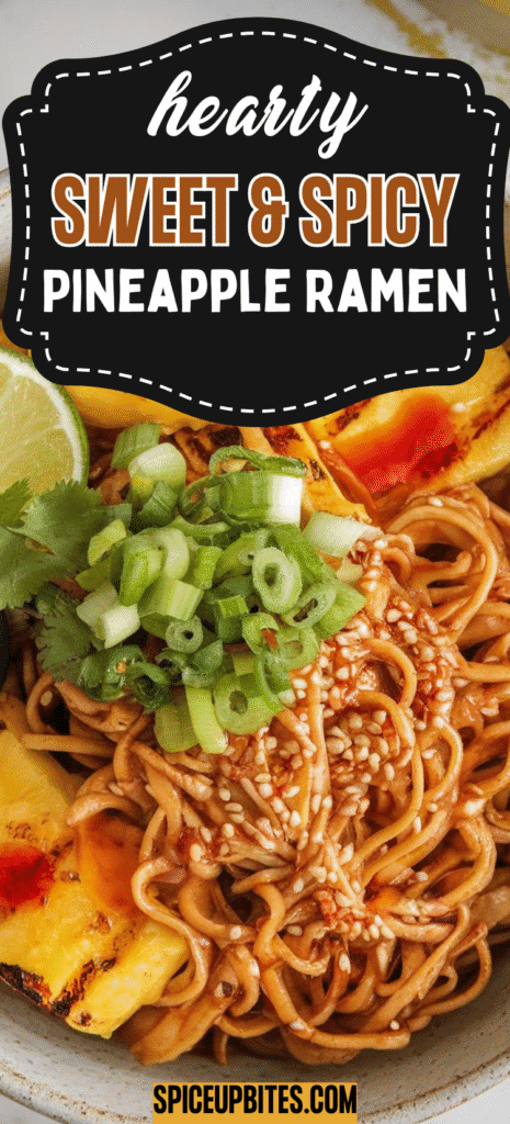 Sweet & Spicy Pineapple Ramen