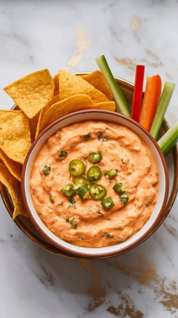 Healthy Cottage Cheese Queso