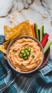 Healthy Cottage Cheese Queso