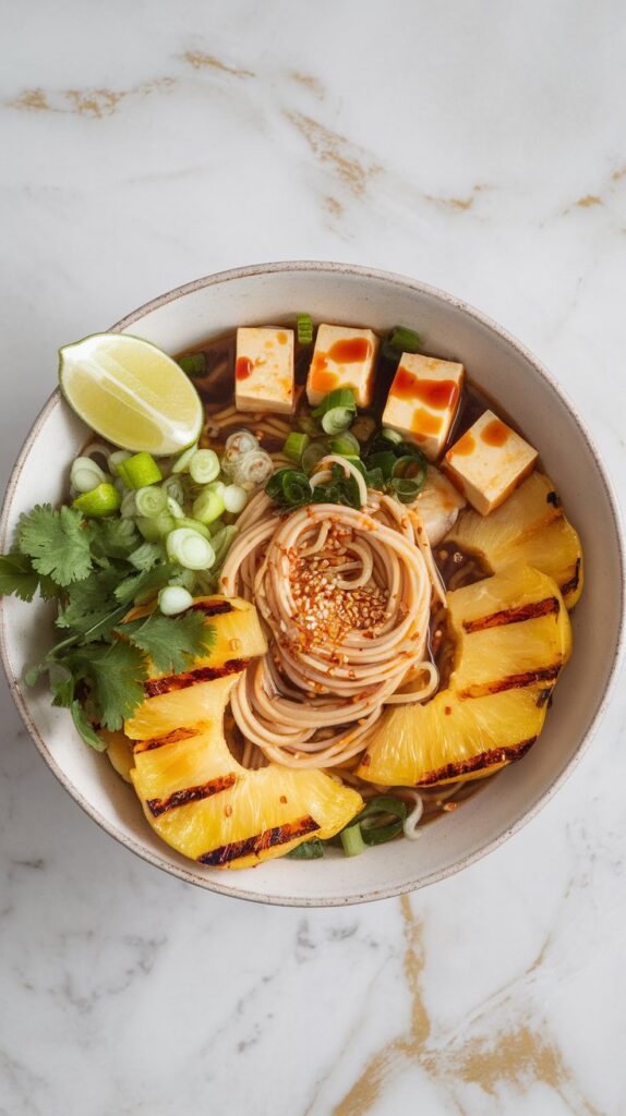 Sweet & Spicy Pineapple Ramen
