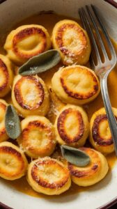 Pan-Fried Gnocchi with Pumpkin and Brown Butter