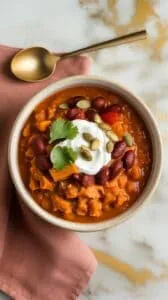 Smoky Maple Pumpkin Chili