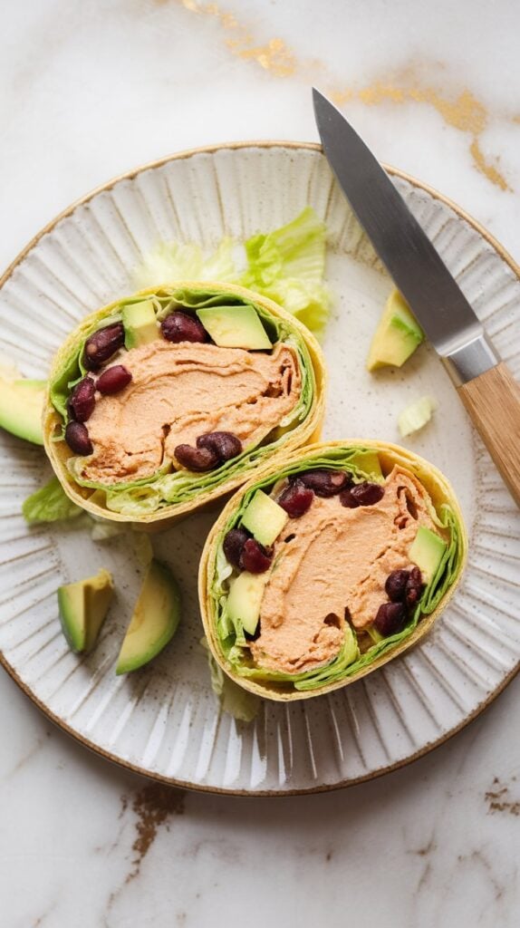 Taco-Spiced Cottage Cheese Wrap