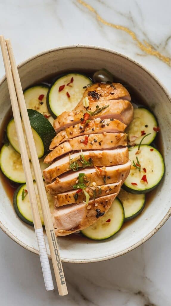 Quick Chicken Zucchini Stir Fry