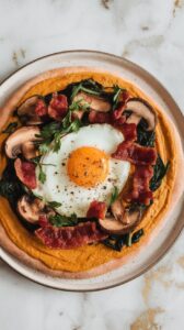 Pumpkin Breakfast Pizza