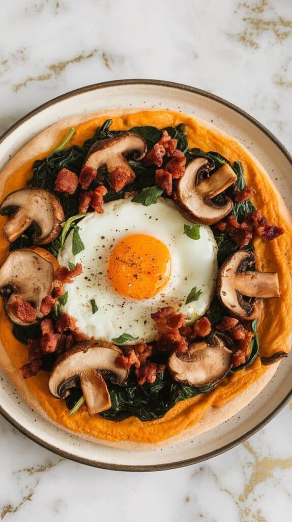 Pumpkin Breakfast Pizza
