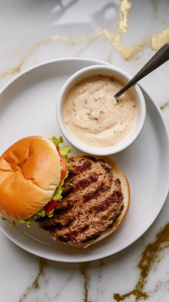 Cottage Cheese Burger Sauce