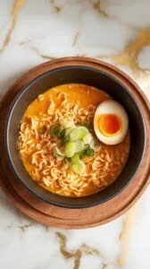 Pumpkin Ramen with Miso Broth