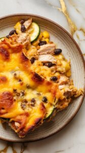 Tex-Mex Chicken Zucchini Casserole