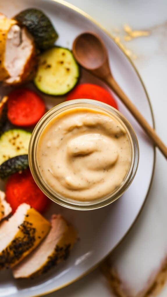 Cottage Cheese Honey Mustard Sauce