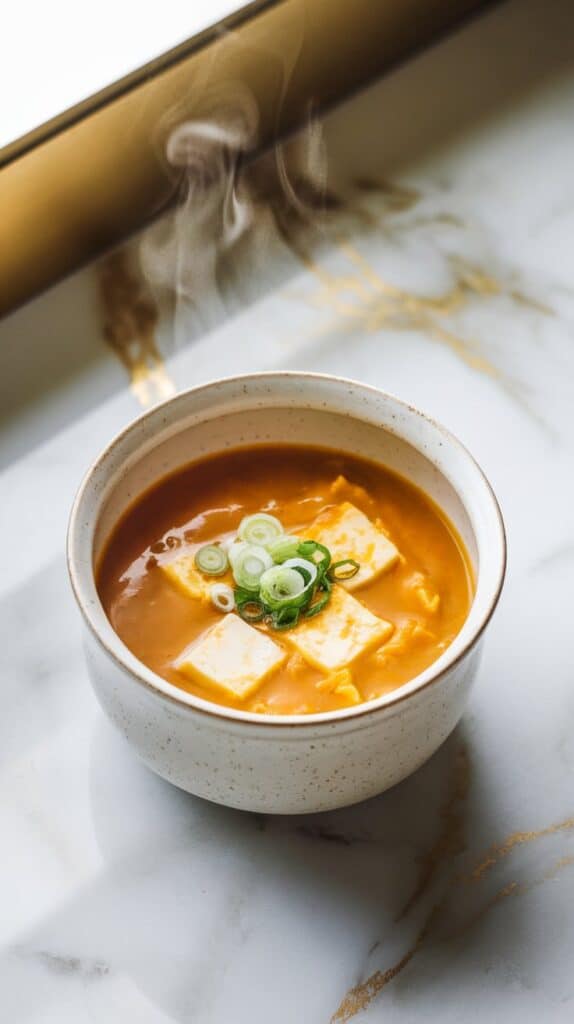 Pumpkin Miso Soup (Japanese Style)