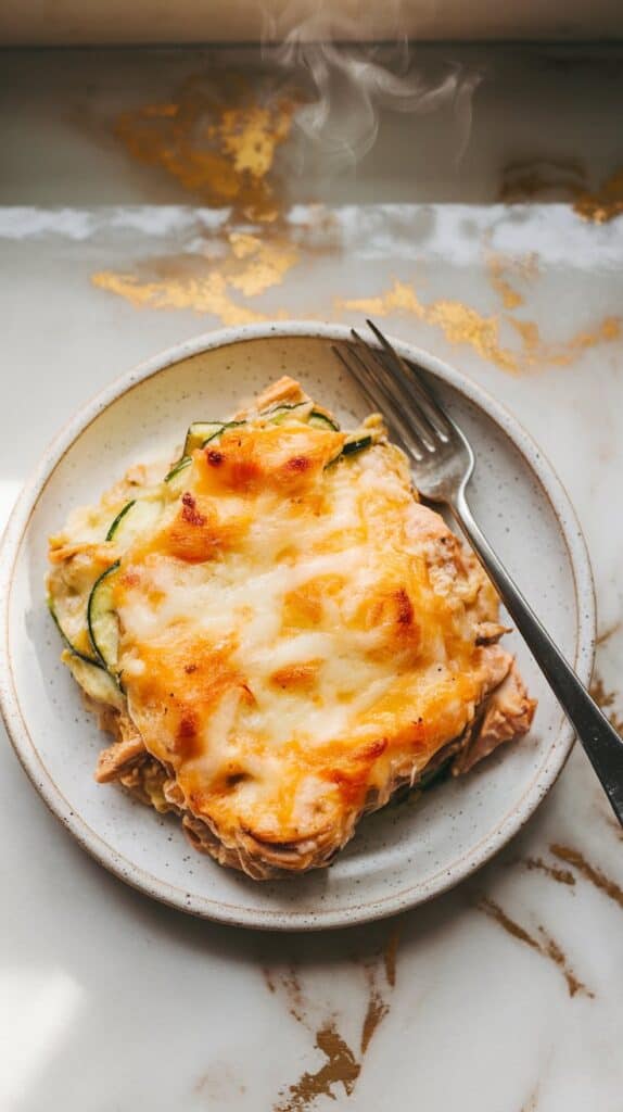 Creamy Chicken Zucchini Bake