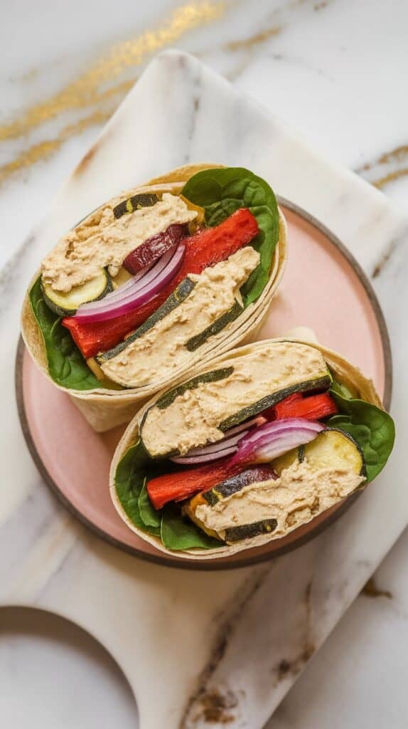Dairy-Free Cottage Cheese Tofu Wrap