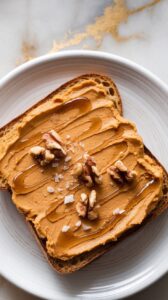 Pumpkin Spiced Cottage Cheese Toast