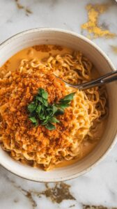 Ramen Noodle Mac & Cheese