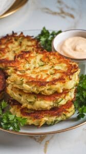Chicken Zucchini Fritters