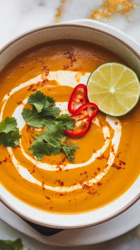 Spicy Thai Pumpkin Soup