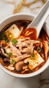 Spicy Chicken Hot and Sour Soup