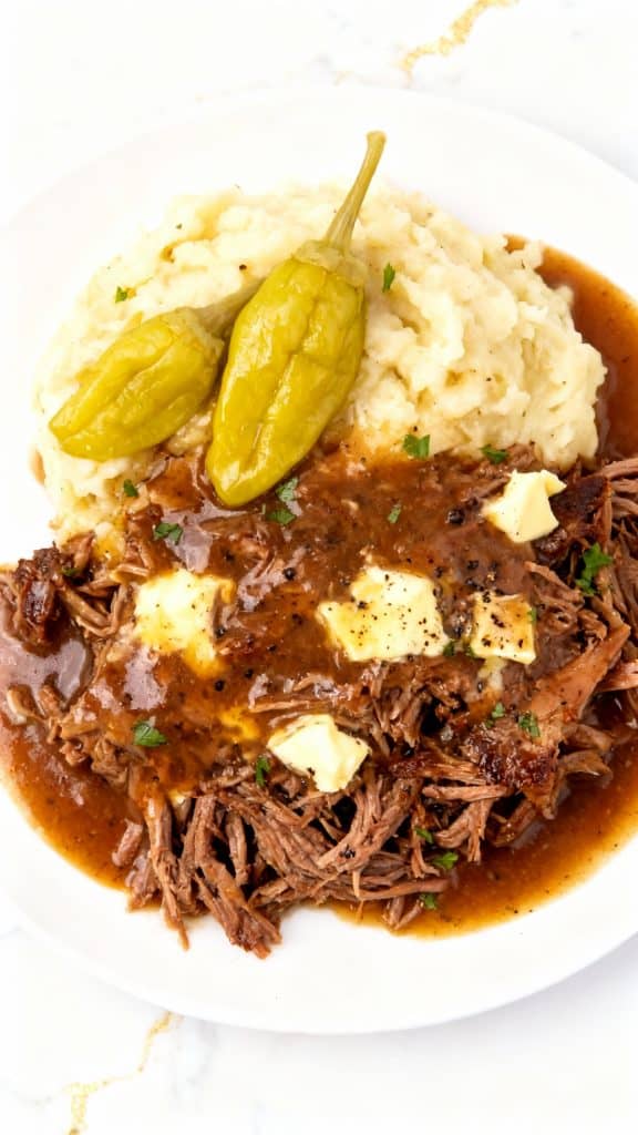 Crockpot Mississippi Pot Roast