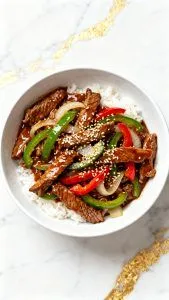 Crockpot Chinese Pepper Steak