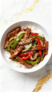 Crockpot Chinese Pepper Steak