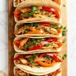 Crockpot Chicken Fajitas