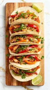 Crockpot Chicken Fajitas