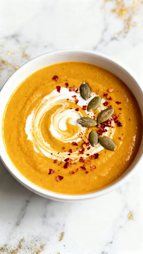 Coconut Curry Pumpkin Soup