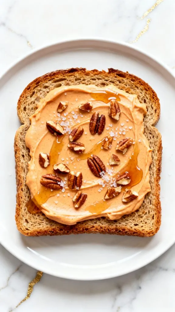 Pumpkin Spiced Cottage Cheese Toast