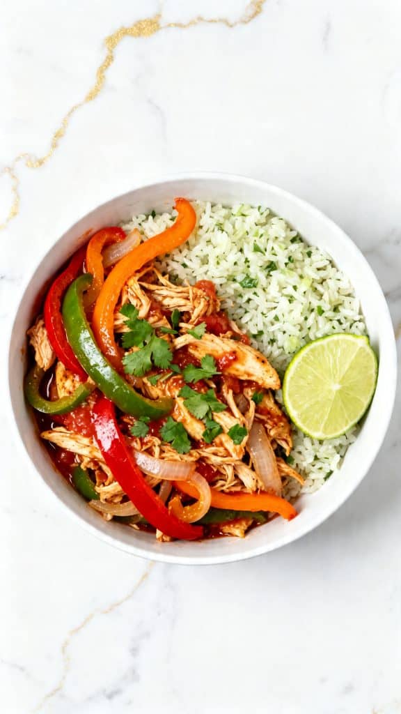 Crockpot Chicken Fajitas