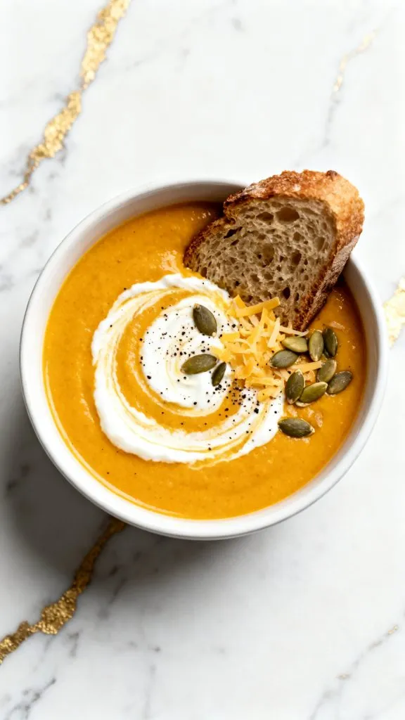 Pumpkin & Apple Soup