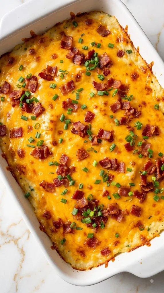 Loaded Mashed Potato Casserole