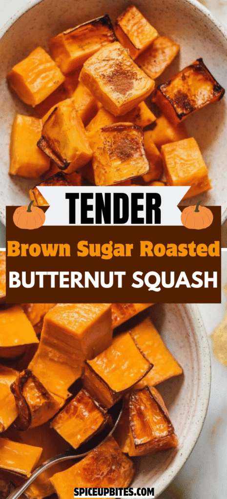 Brown Sugar Roasted Butternut Squash