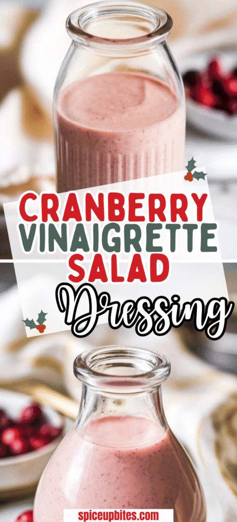 Cranberry Vinaigrette Salad Dressing