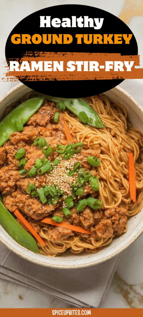 Ground Turkey Ramen Stir-Fry
