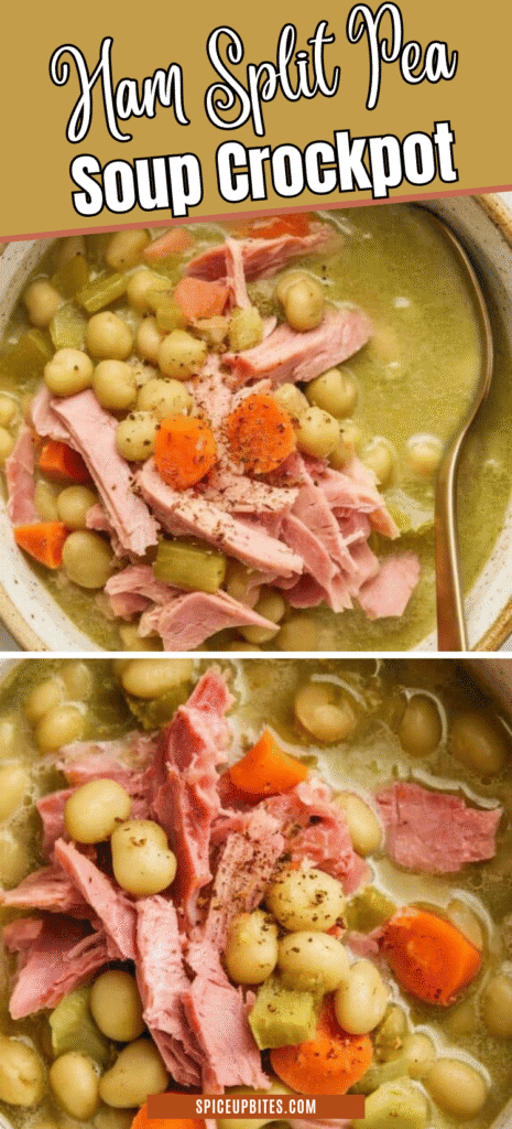 Ham Split Pea Soup Crockpot