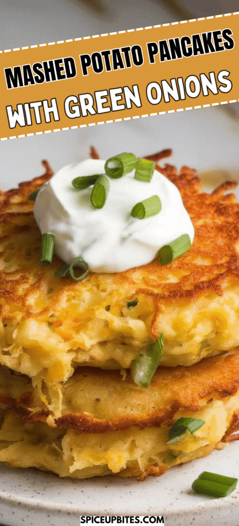 Mashed Potato Pancakes with Green Onions