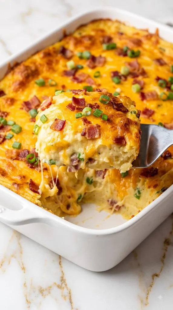 Loaded Mashed Potato Casserole